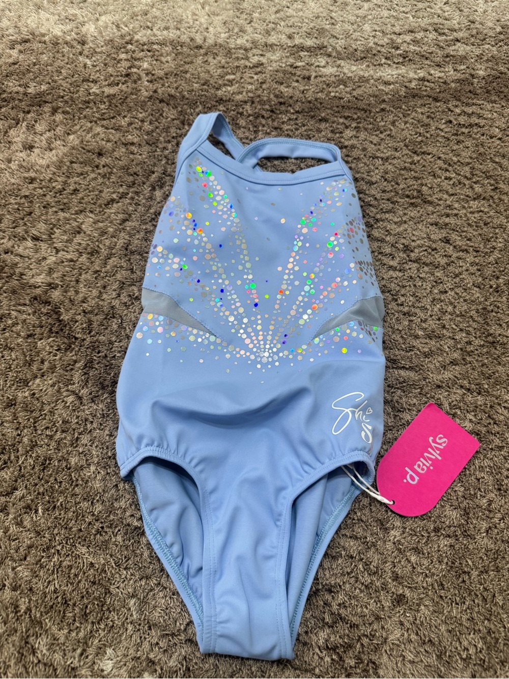 Sylvia p DIAMOND DEW LEOTARD